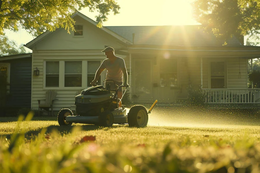 compact lawn mowers