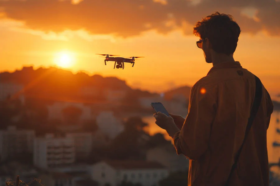 little drones with cameras